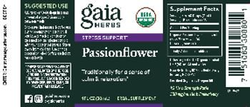 Gaia Herbs Passionflower - herbal supplement