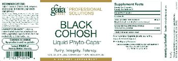 Gaia Herbs Professional Solutions Black Cohosh Liquid Phyto-Caps - supplement