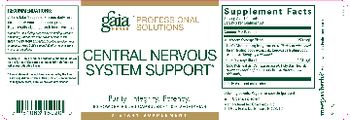 Gaia Herbs Professional Solutions Central Nervous System Support - supplement