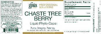 Gaia Herbs Professional Solutions Chaste Tree Berry Liquid Phyto-Caps - supplement