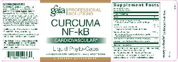 Gaia Herbs Professional Solutions Curcuma NF-kB Cardiovascular Liquid Phyto-Caps - supplement