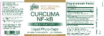 Gaia Herbs Professional Solutions Curcuma NF-kB Respiratory Liquid Phyto-Caps - supplement