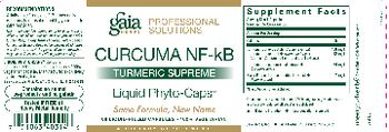 Gaia Herbs Professional Solutions Curcuma NF-kB Turmeric Supreme Liquid Phyto-Caps - supplement