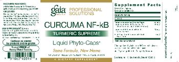 Gaia Herbs Professional Solutions Curcuma NF-kB Turmeric Supreme Liquid Phyto-Caps - supplement