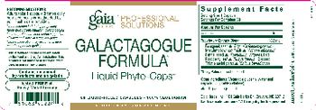 Gaia Herbs Professional Solutions Galactagogue Formula Liquid Phyto-Caps - supplement