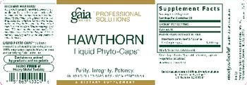 Gaia Herbs Professional Solutions Hawthorn Liquid Phyto-Caps - supplement