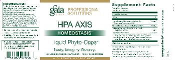Gaia Herbs Professional Solutions HPA AXIS Homeostasis Liquid Phyto-Caps - supplement
