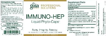 Gaia Herbs Professional Solutions Immuno-Hep Liquid Phyto-Caps - supplement