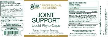 Gaia Herbs Professional Solutions Joint Support Liquid Phyto-Caps - supplement