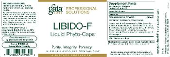 Gaia Herbs Professional Solutions Libido-F Liquid Phyto-Caps - supplement