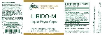 Gaia Herbs Professional Solutions Libido-M Liquid Phyto-Caps - supplement