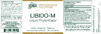 Gaia Herbs Professional Solutions Libido-M Liquid Phyto-Caps - supplement
