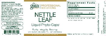 Gaia Herbs Professional Solutions Nettle Leaf Liquid Phyto-Caps - supplement