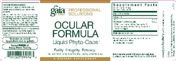 Gaia Herbs Professional Solutions Ocular Formula Liquid Phyto-Caps - supplement