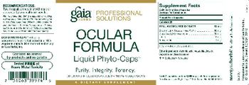 Gaia Herbs Professional Solutions Ocular Formula Liquid Phyto-Caps - supplement
