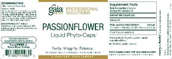 Gaia Herbs Professional Solutions Passionflower Liquid Phyto-Caps - supplement
