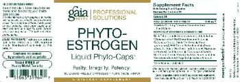 Gaia Herbs Professional Solutions Phyto-Estrogen Liquid Phyto-Caps - supplement