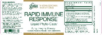 Gaia Herbs Professional Solutions Rapid Immune Response Liquid Phyto-Caps - supplement