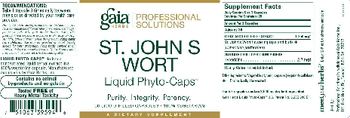 Gaia Herbs Professional Solutions St. Johns Wort Liquid Phyto-Caps - supplement