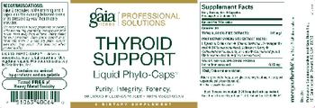 Gaia Herbs Professional Solutions Thyroid Support Liquid Phyto-Caps - supplement