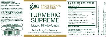Gaia Herbs Professional Solutions Turmeric Supreme Liquid Phyto-Caps - supplement