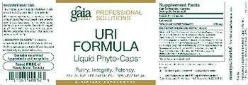 Gaia Herbs Professional Solutions URI Formula Liquid Phyto-Caps - supplement
