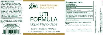 Gaia Herbs Professional Solutions UTI Formula Liquid Phyto-Caps - supplement