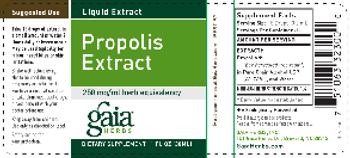Gaia Herbs Propolis Extract - supplement