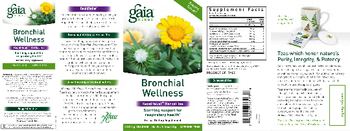 Gaia Herbs RapidRelief Bronchial Wellness RapidRelief Herbal Tea - herbal supplement
