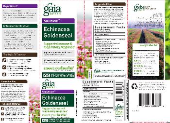 Gaia Herbs RapidRelief Echinacea Goldenseal - supplement