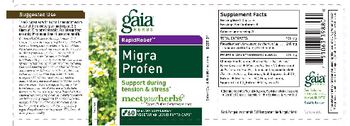 Gaia Herbs RapidRelief Migra Profen - supplement
