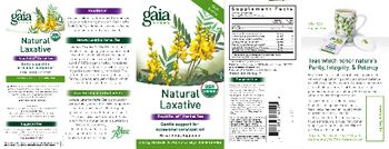 Gaia Herbs RapidRelief Natural Laxative RapidRelief Herbal Tea - herbal supplement
