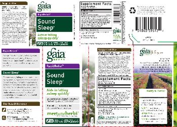 Gaia Herbs RapidRelief Sound Sleep - supplement