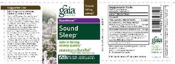 Gaia Herbs RapidRelief Sound Sleep - supplement