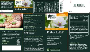 Gaia Herbs Reflux Relief - herbal supplement