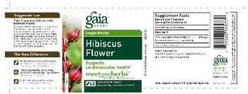 Gaia Herbs Single Herbs Hibiscus Flower - supplement