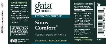Gaia Herbs Sinus Comfort - herbal supplement