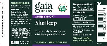 Gaia Herbs Skullcap - herbal supplement