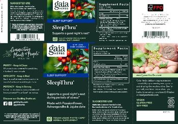 Gaia Herbs SleepThru - herbal supplement