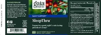 Gaia Herbs SleepThru - herbal supplement