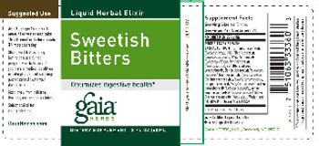Gaia Herbs Sweetish Bitters - supplement