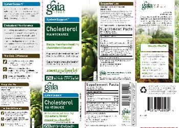 Gaia Herbs SystemSupport Cholesterol Maintenance - supplement