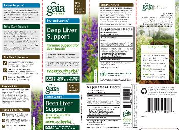 Gaia Herbs SystemSupport Deep Liver Support - supplement