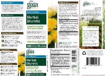 Gaia Herbs SystemSupport Herbal Diuretic - supplement