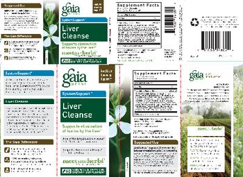 Gaia Herbs SystemSupport Liver Cleanse - supplement