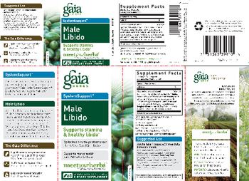 Gaia Herbs SystemSupport Male Libido - supplement