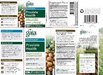 Gaia Herbs SystemSupport Prostate Health - supplement