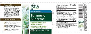 Gaia Herbs SystemSupport Turmeric Supreme - supplement