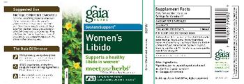 Gaia Herbs SystemSupport Women's Libido - supplement