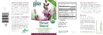 Gaia Herbs Throat Shield - herbal supplement
